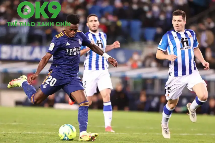 Real Sociedad khó tránh khỏi thất bại trước Real Madrid. (Ảnh: Internet) Real Sociedad khó tránh khỏi thất bại trước Real Madrid. (Ảnh: Internet)
