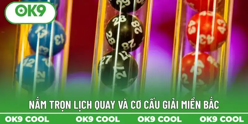 Nắm trọn lịch quay và cơ cấu giải miền Bắc Nắm trọn lịch quay và cơ cấu giải miền Bắc